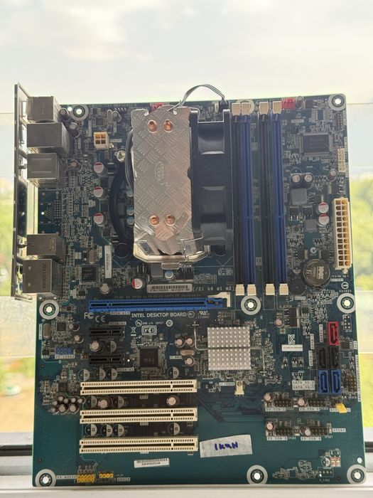 Комплект LGA1155: Материнская плата + Intel Core i5-2500 + башня