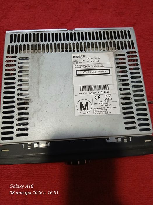 Магнитола на нисса