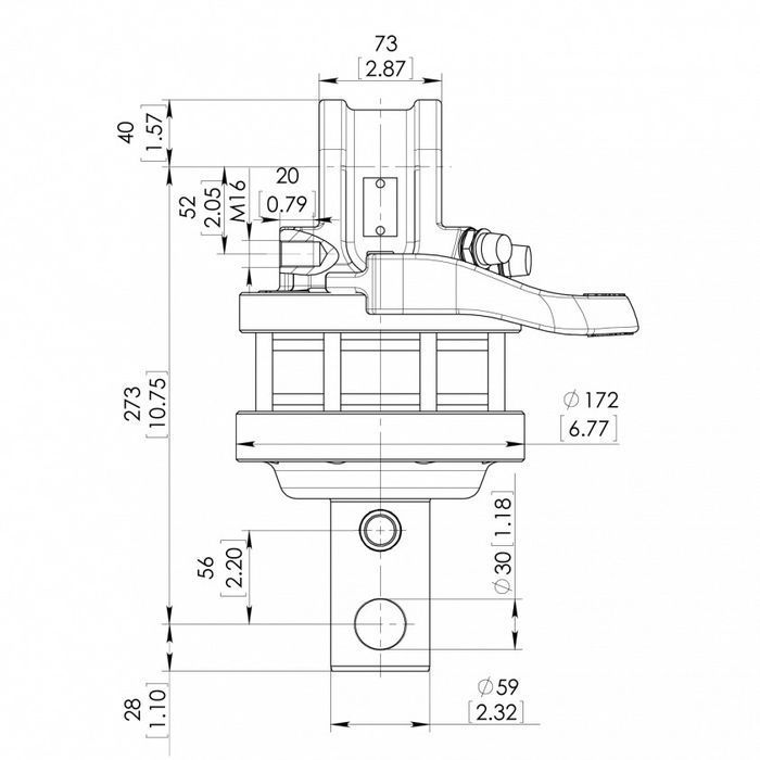 rotator pentru graifer gr 46