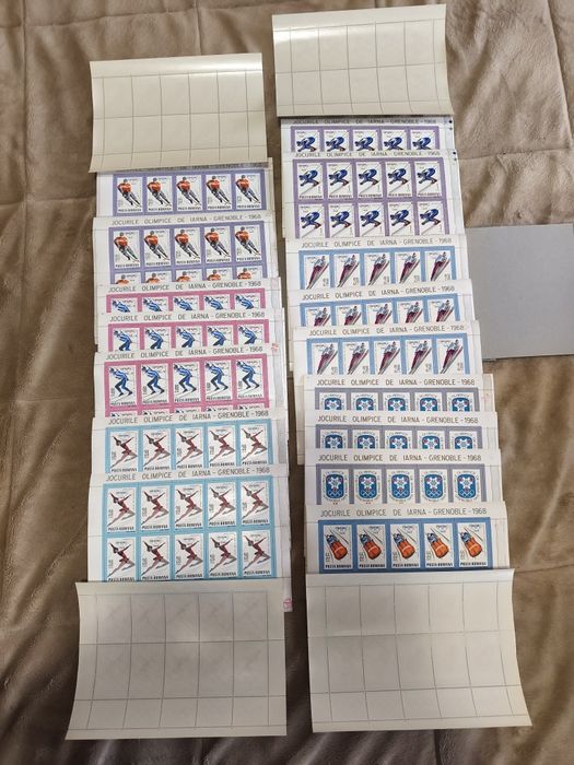 Timbre Jocurile de iarnă Grenoble!