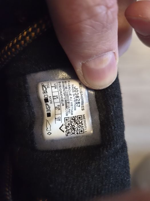 Adidasi Merrel Goretex 43