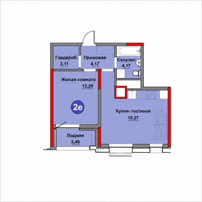 2-комн. квартира, 45 м², Мирзо-Улугбекский район