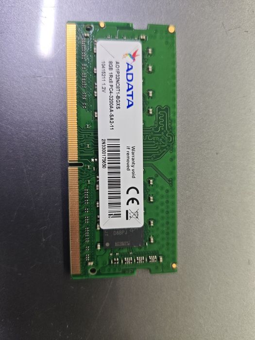 ОЗУ DDR4 SO-DIMM, 8 ГБ, 3200 МГц