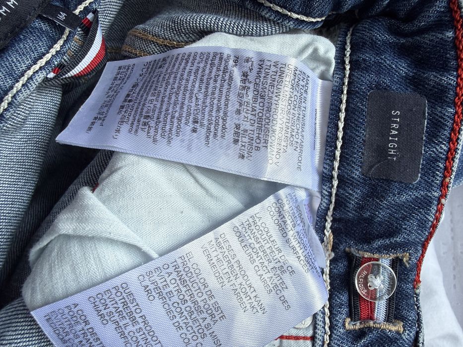 Оригинални дънкови бермуди Tommy Hilfiger 164 см