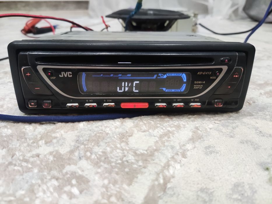 Магнитола JVC без флэш