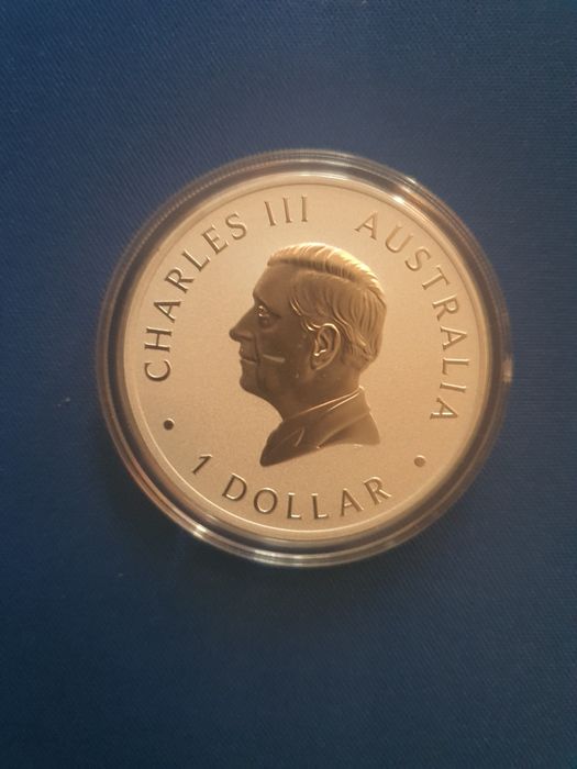 Monede Argint 31,1 grame Koala,Kookabura,Elefant Somalez