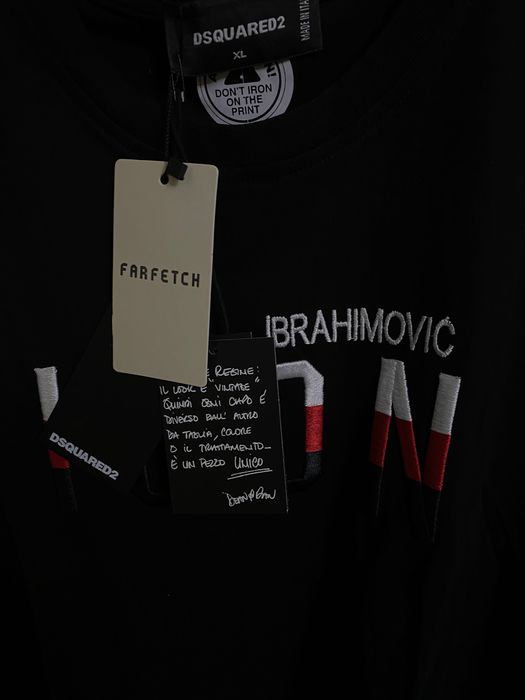 Tricou Dsquared2 x Ibrahimovic