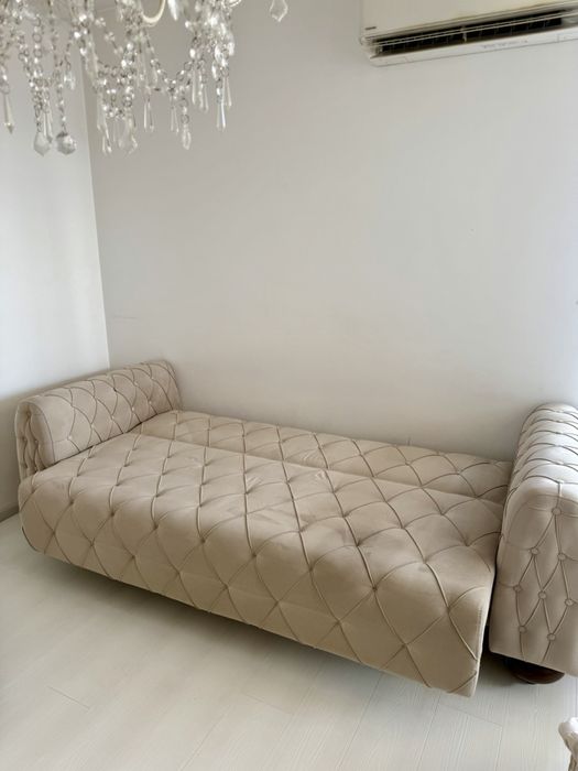 Луксозен комплект – диван тройка + 2 фотьойла