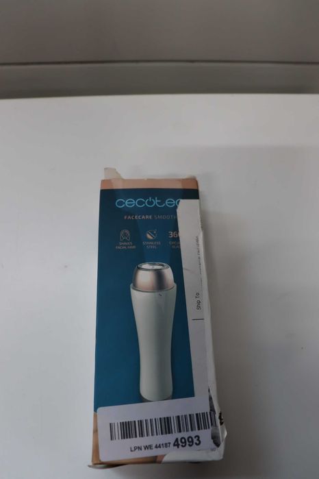 Епилатор за лице Cecotec Rasuradora за лице Cecotec Facecare Smooth от неръждаема стомана със защитен капак