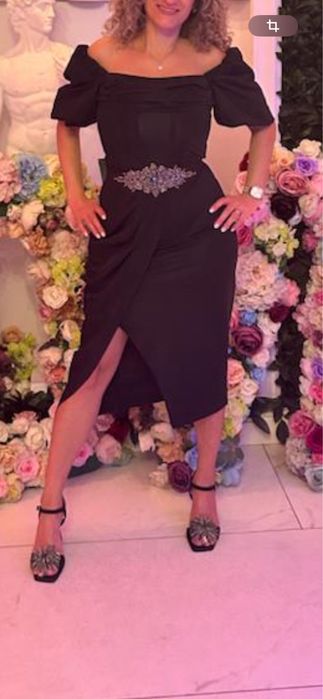 Rochie neagra , fara curea inclusa