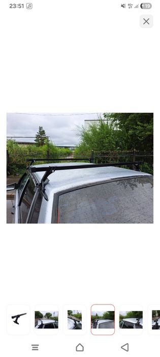 Рейлинги новые ваз 2115