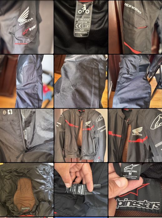 Costum complet Alpinestar. Andes Honda bonus șapca Honda