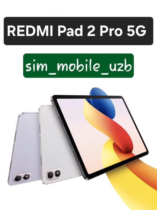REDMI Pad 2 Pro 5G  2026 New Super Skidka+Garantiya+Dastavka