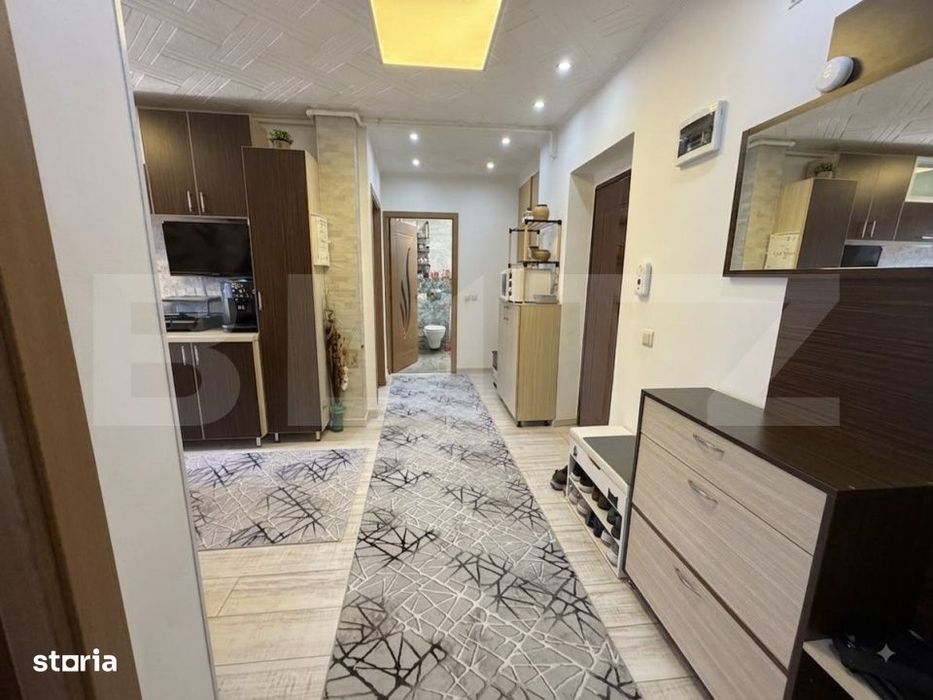 Apartament 2 camere decomandate, parcare, balcon, 56mp, zona Florilor — fotografia 3