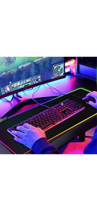 Mousepad cu led ca nou