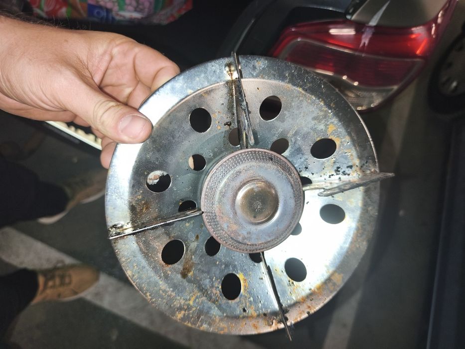 Vând butelie de camping