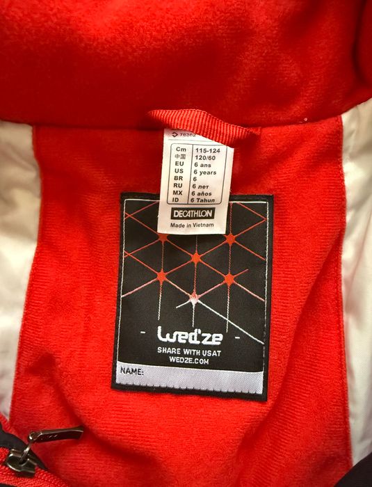 Детско ски яке Wedze Decathlon