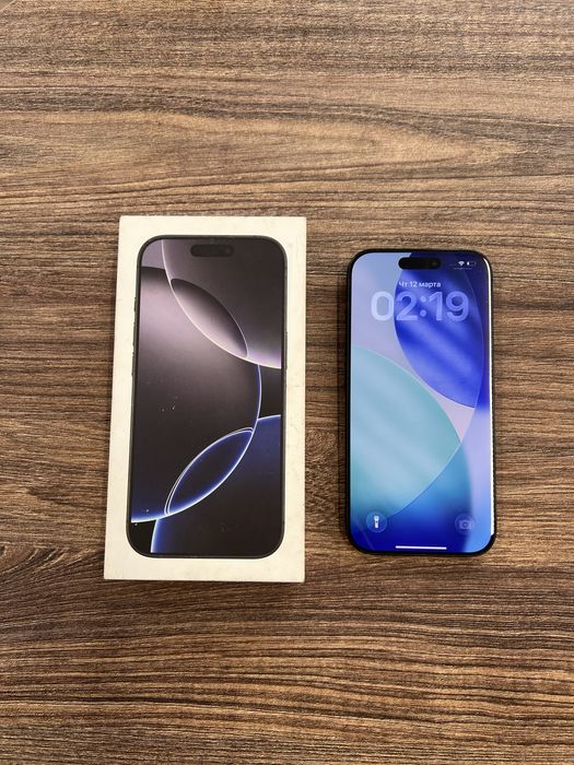 В продаже iPhone 16 Pro, 128 gb