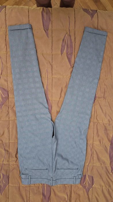 Pantaloni smart casual barbati, slim fit, marca Bigotti mărimea 48