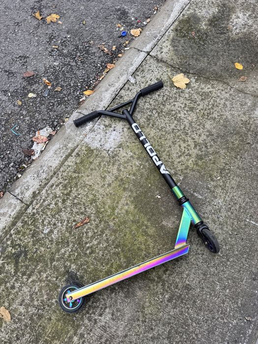 Trotineta freestyle scheme apollo genius pro freestyle trickuri parc