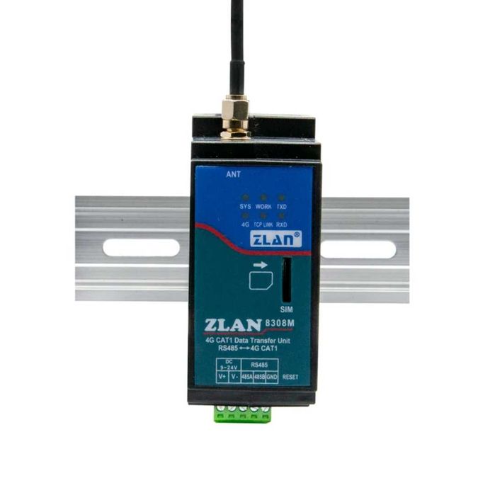 ZLAN8308M - 4g iot gateway industrial serial port rs485