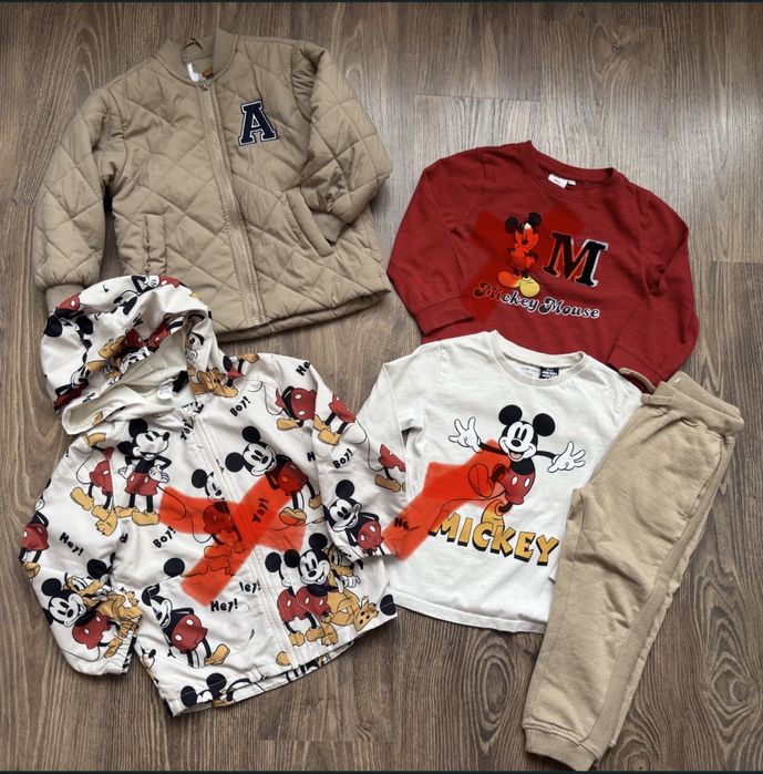 Дрехи Nike Adidas Zara Hm next calvin tommy guess mickey