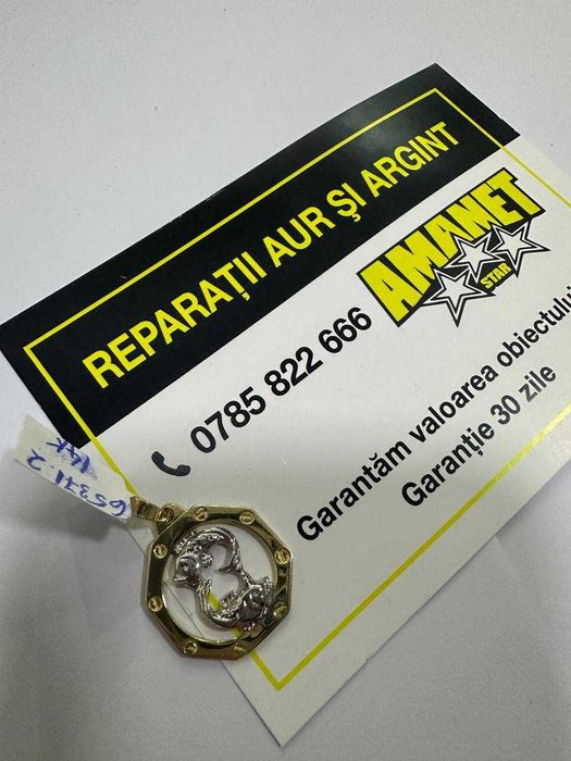 PANDANTIV AUR 14K 2.83GR (ctg)