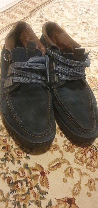 Туфли мужские  замш
