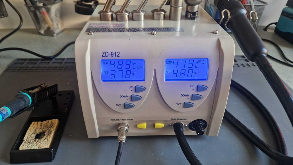 Stație de lipit ZD-912 + letcon nou