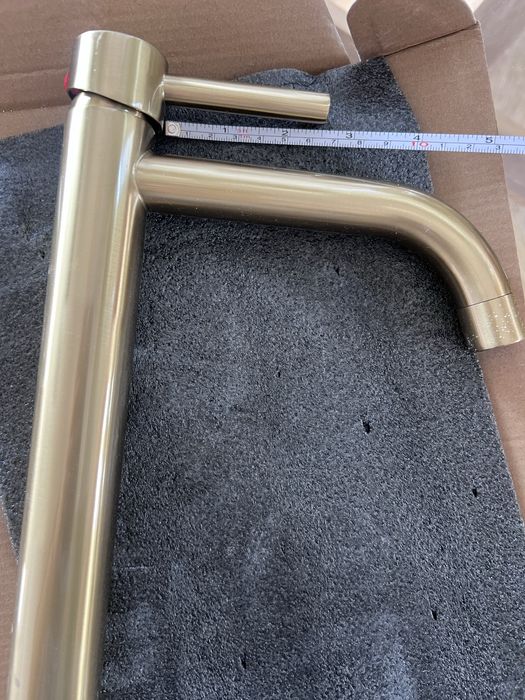 Baterie inalta chiuveta aurie 36cm