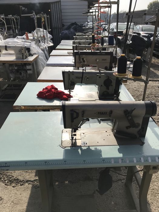 Pfaff 5483-814-731 masina de cusut lant cu rihtuire laterala