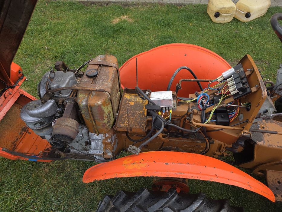Piese motocultor tractor 4x4 articulat de 18 cai