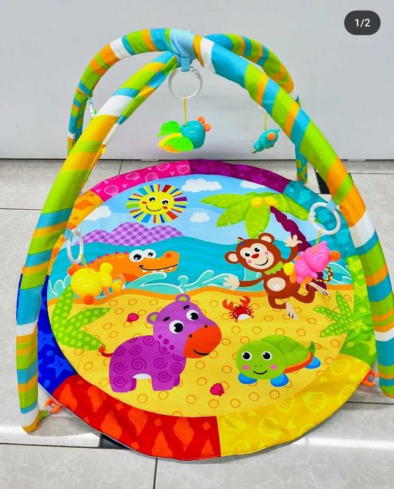 Детский развивающийся коврик