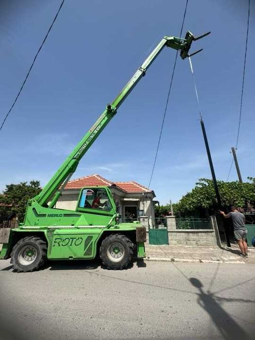 Услуги с телескопичен товарач ROTO