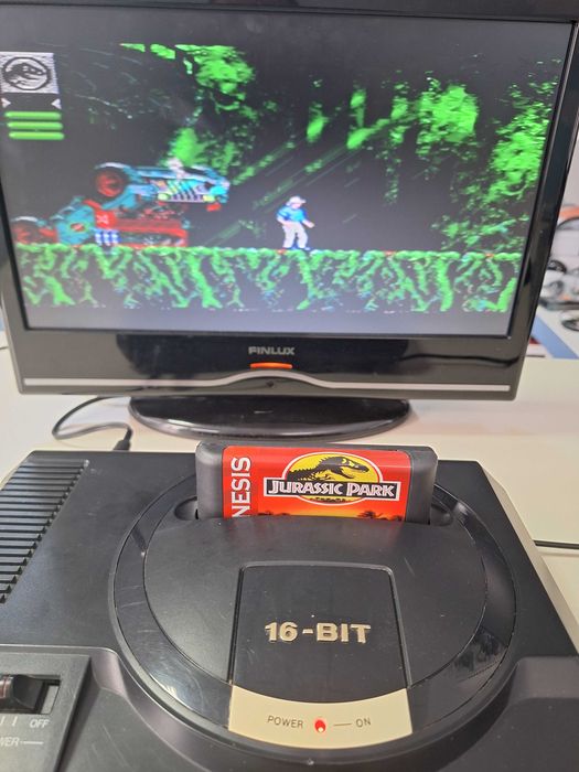 Jurassic Park video game Sega Genesis