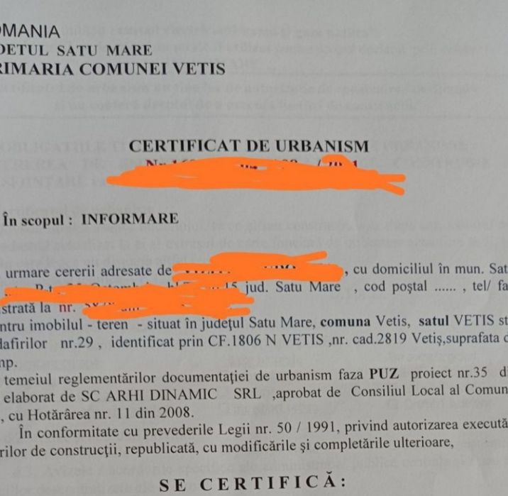 Teren intravilan
