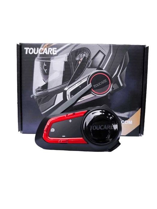 Intercom Moto Toucare V10 Bluetooth 5.1 8 Rideri, Noise Cancel