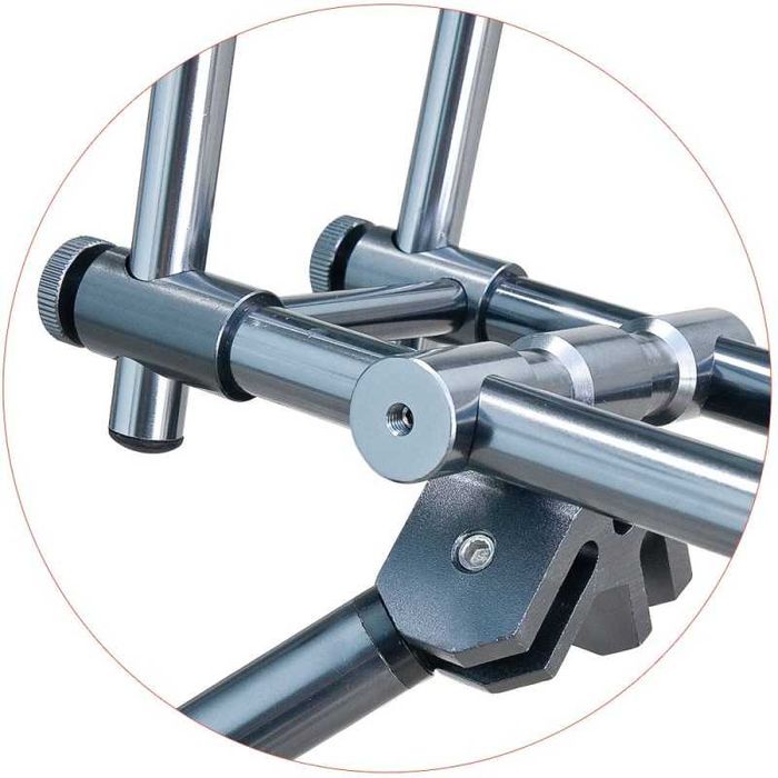 Rod pod full metal Baracuda model 3 pentru 4 lansete L: 136 cm