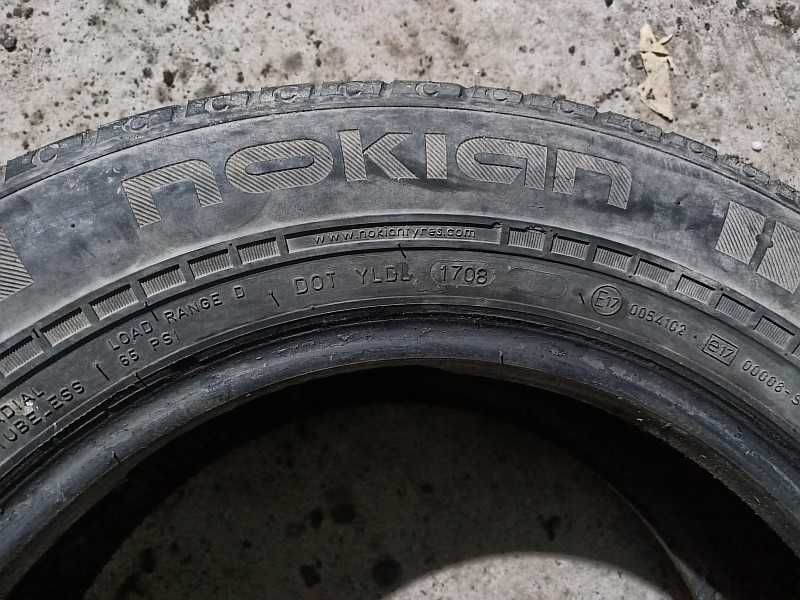 ОДНА шина 195/70 R15С - "Nokian Hakka C" (Финляндия), летняя.