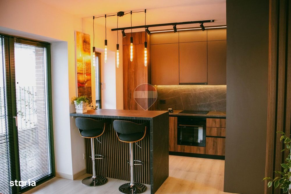 Apartament Modern cu Grădină Privată 45mp în The Lake Home Sibiu