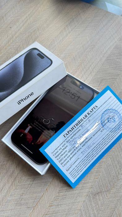 Продам ОРИГИНАЛ iphone 15 pro 512 Гб