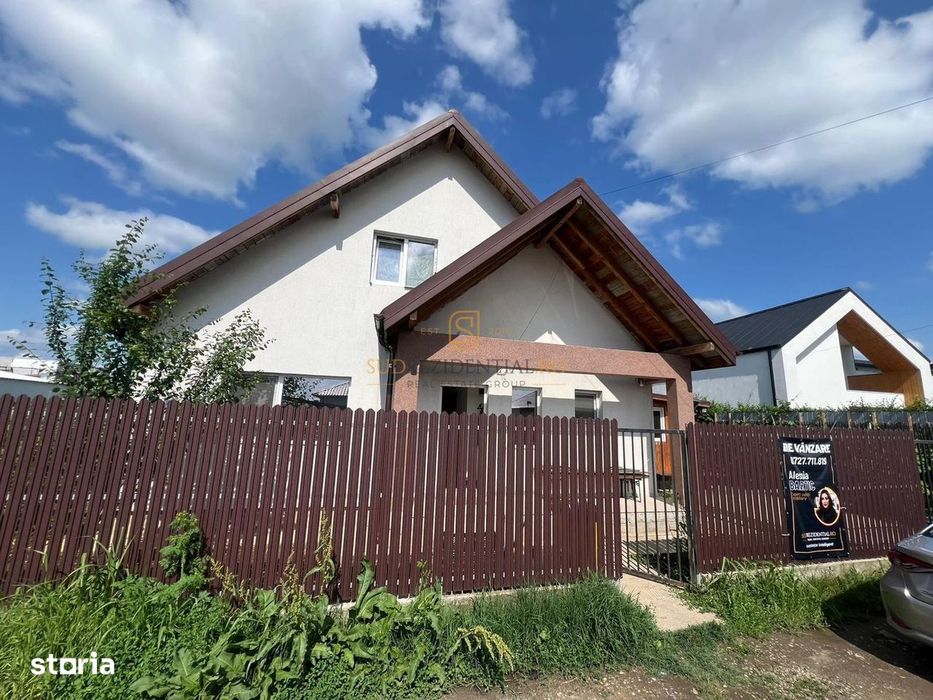 Casă individuală de inchiriat, complet mobilată | Comuna Berceni