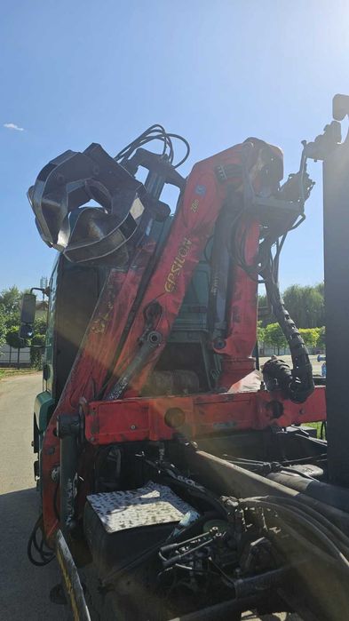 MAN TGA 26,430 6X2 Abroll cu Macara Epsilon 110Z si graiffer