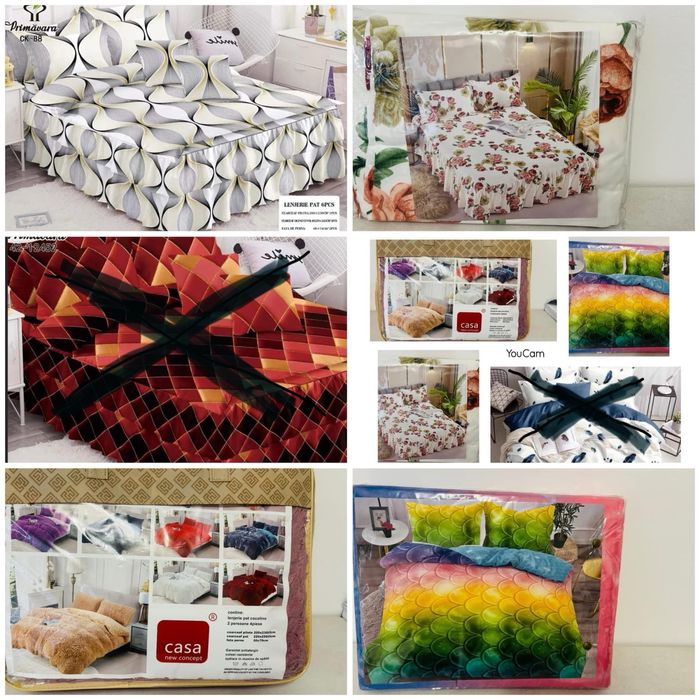 Vând lenjerie de pat