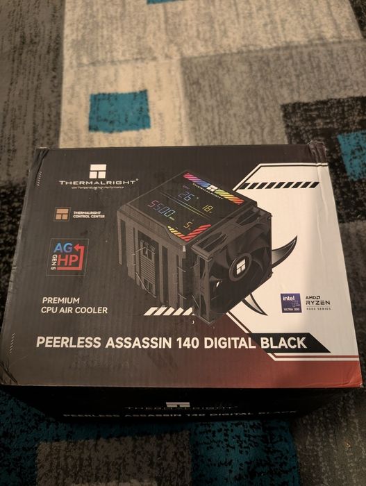 Okazie ‼️ Cooler Gaming Thermalright cu display LCD - recomandat 9800x3d i9 14900k!