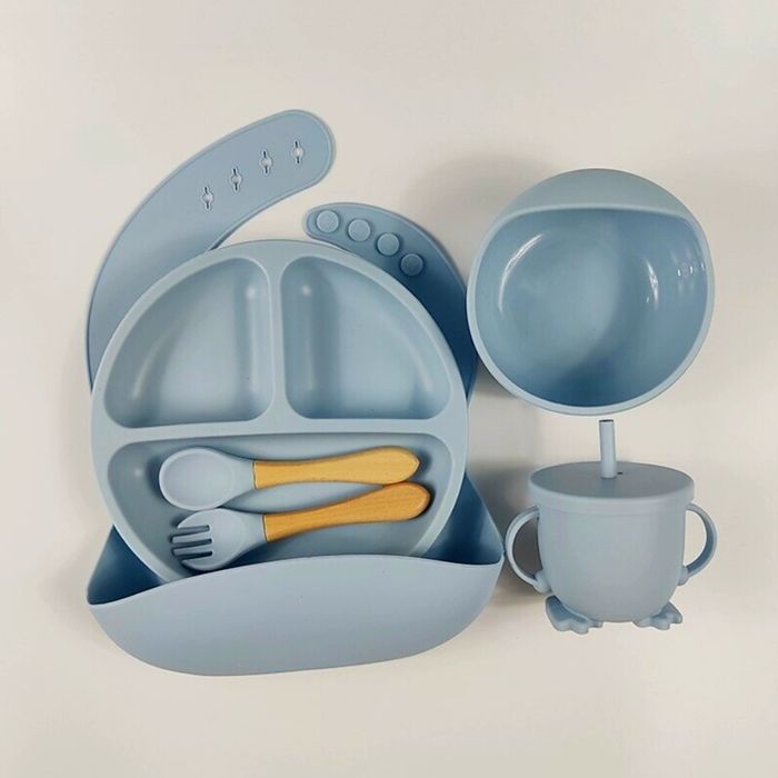 Детская посуда силиконовая