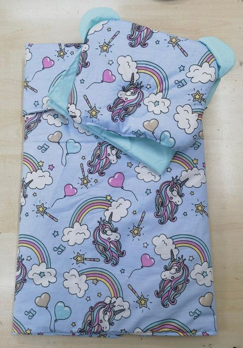 Комплект за количка 4 части летен с подложка непромокаема