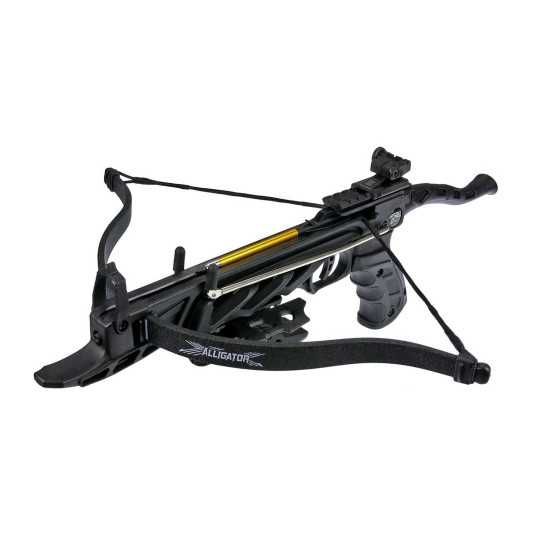 Мини пистолетен арбалет Man Kung Alligator MK-TCS1-G 80 lbs 184 fps