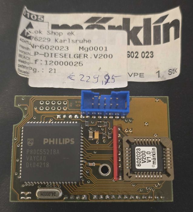 Trenulet Marklin - Modul electronic pt locomotiva V200 digitalizare