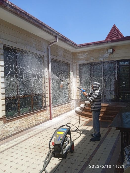 Чистка брусчатки чистка фасадов, фасадные окна, брусчатка ва фасад